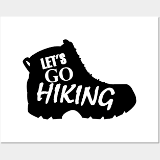 Let's Go Hiking Posters and Art